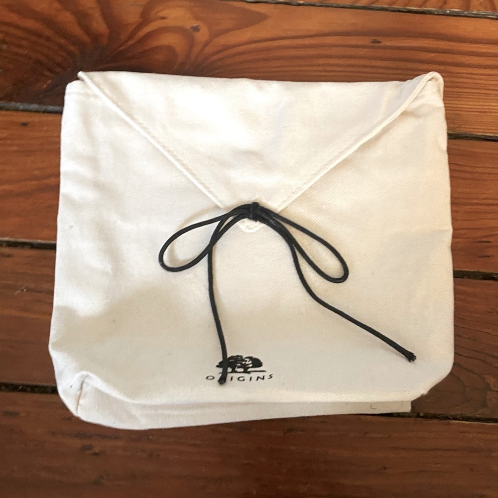 🧩 3/$20 Origins Cosmetic Bag Cream NWT